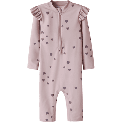 Name It Nmfzippa UV-drakt til småbarn, Burnished Lilac (86) 86 Name It Nmfzippa UV-drakt til småbarn, Burnished Lilac (86) 86