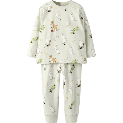 Name It Nmnsemol Moomin pyjamas, Pale Aqua (86) 86 Name It Nmnsemol Moomin pyjamas, Pale Aqua (86) 86