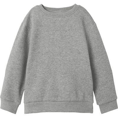 Name It Nmfoanne sweatshirt til småbarn, Grey Melange (110) 110 Name It Nmfoanne sweatshirt til småbarn, Grey Melange (110) 110