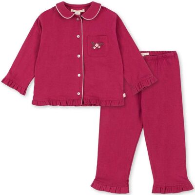 Konges Sløjd Pio pyjamas til barn, Sangria (4 år) 4 år Konges Sløjd Pio pyjamas til barn, Sangria (4 år) 4 år