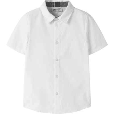 Name It Nkmnewsa kortermet skjorte til barn, Bright White (98) 98 Name It Nkmnewsa kortermet skjorte til barn, Bright White (98) 98
