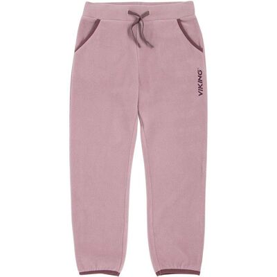 Viking Play fleecebukse til barn, dusty pink (128) 128 Viking Play fleecebukse til barn, dusty pink (128) 128