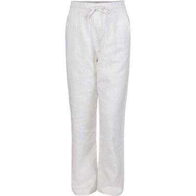 Vilje & Ve Selmer linbukse til barn, white (128) 128 Vilje & Ve Selmer linbukse til barn, white (128) 128