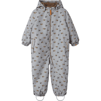 Lil' Atelier Nmmlasnow10 vinterdress småbarn, Ultimate Grey (86) 86 Lil' Atelier Nmmlasnow10 vinterdress småbarn, Ultimate Grey (86) 86