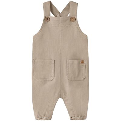 Lil' Atelier Nbmdoreen overall til baby, Oxford Tan (74) 74 Lil' Atelier Nbmdoreen overall til baby, Oxford Tan (74) 74