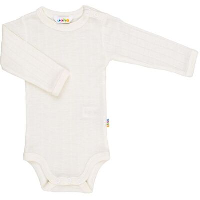 Joha ribb body i ull/silke, Off White (60) 60 Joha ribb body i ull/silke, Off White (60) 60
