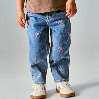 Name It Nmfbella Mom-jeans til småbarn, Medium Blue Denim (98) 98 Name It Nmfbella Mom-jeans til småbarn, Medium Blue Denim (98) 98