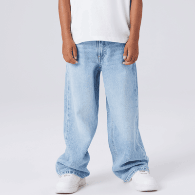 Name It Nkmben Skater jeans til barn, Light Blue Denim (164) 164 Name It Nkmben Skater jeans til barn, Light Blue Denim (164) 164