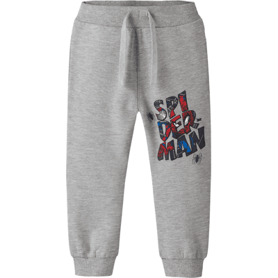 Name It Nmmfloyd Spiderman joggebukse, Grey Melange (98) 98 Name It Nmmfloyd Spiderman joggebukse, Grey Melange (98) 98