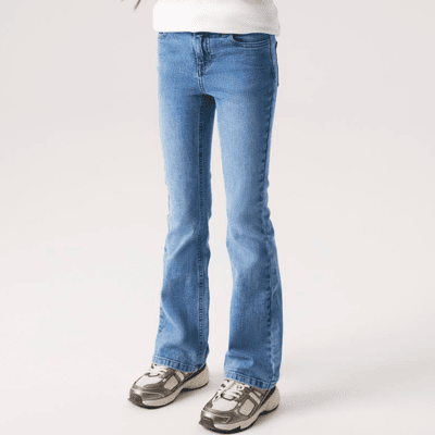 Name It Nkfpolly bootcut jeans til barn, Medium Blue Denim (134) 134 Name It Nkfpolly bootcut jeans til barn, Medium Blue Denim (134) 134