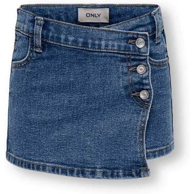 Kids Only Kmgjenny denim skort til småbarn, Medium Blue (128) 128 Kids Only Kmgjenny denim skort til småbarn, Medium Blue (128) 128