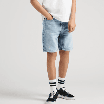 Only & Sons Osjedge denim shorts til barn, Light Blue Denim (164) 164 Only & Sons Osjedge denim shorts til barn, Light Blue Denim (164) 164