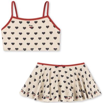 Konges Sløjd Manon Glitter bikini til barn, Coeur Eclipse (5-6 år) 5-6 år Konges Sløjd Manon Glitter bikini til barn, Coeur Eclipse (5-6 år) 5-6 år