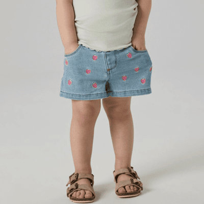 Name It Nmfrose denim shorts til småbarn, Light Blue Denim (104) 104 Name It Nmfrose denim shorts til småbarn, Light Blue Denim (104) 104