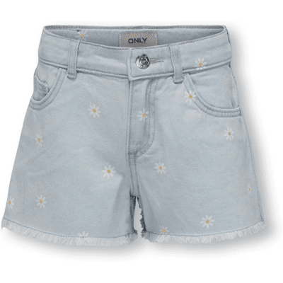 Kids Only Kogrobyn denim shorts til barn, Light Blue Denim (158) 158 Kids Only Kogrobyn denim shorts til barn, Light Blue Denim (158) 158