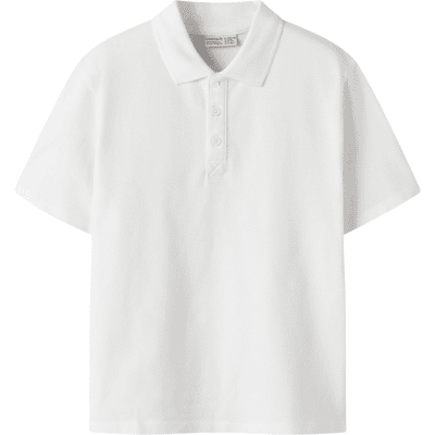 Name It Nkmhanni kortermet poloskjorte, Bright White (116) 116 Name It Nkmhanni kortermet poloskjorte, Bright White (116) 116