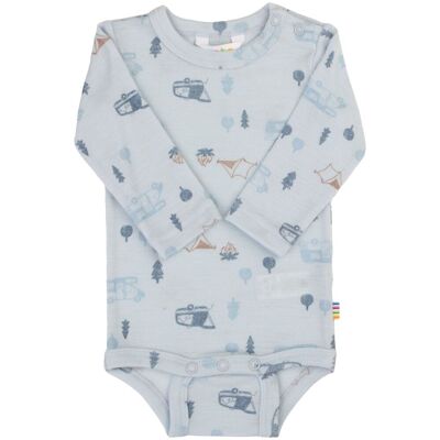 Joha Camping body i merinoull, Light blue (90) 90 Joha Camping body i merinoull, Light blue (90) 90
