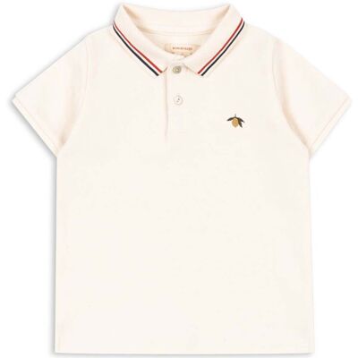 Konges Sløjd Florian poloskjorte til barn, Antique White (4 år) 4 år Konges Sløjd Florian poloskjorte til barn, Antique White (4 år) 4 år