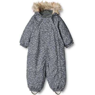 Wheat yttertøy Wheat Nickie vinterdress til baby, autumn sky penguins (74) 74 Wheat yttertøy Wheat Nickie vinterdress til baby, autumn sky penguins (74) 74