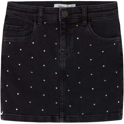Name It Nkfnaomi denim skjørt til barn, Black (116) 116 Name It Nkfnaomi denim skjørt til barn, Black (116) 116