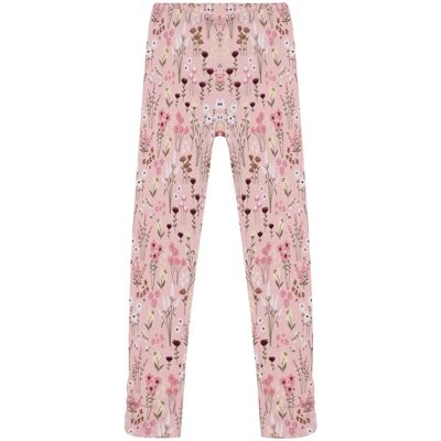 Minymo ribb leggings til barn, Silver Pink (116) 116 Minymo ribb leggings til barn, Silver Pink (116) 116