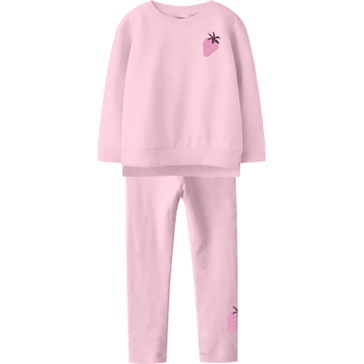 Name It Nmfbissine joggedress-sett småbarn, Tender Touch (116) 116 Name It Nmfbissine joggedress-sett småbarn, Tender Touch (116) 116