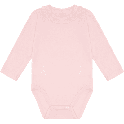 Hust&Claire bambus Hust and Claire Hcbuller body m/krage i bambus, Chalk Pink (74) 74 Hust&Claire bambus Hust and Claire Hcbuller body m/krage i bambus, Chalk Pink (74) 74