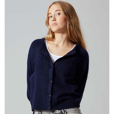 LMTD Nlflodet strikket cardigan til barn, Dark Sapphire (158/164) 158/164 LMTD Nlflodet strikket cardigan til barn, Dark Sapphire (158/164) 158/164