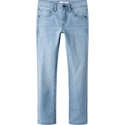 Name It Nkmsilas Slim-fit jeans til barn, Light Blue Denim (146) 146 Name It Nkmsilas Slim-fit jeans til barn, Light Blue Denim (146) 146