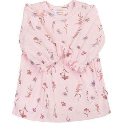 Joha Bloom & Tractor kjole i bambus, Light pink (100) 100 Joha Bloom & Tractor kjole i bambus, Light pink (100) 100