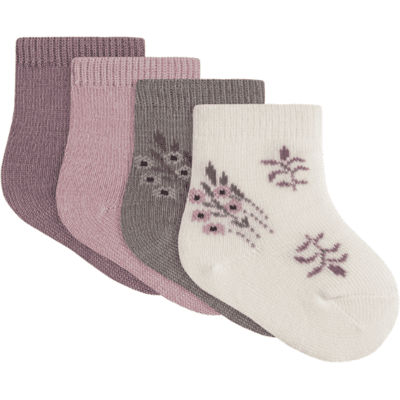 Name It Nbfwak 4-pack sokker i ull/bomull, Toadstool (62/68) 62/68 Name It Nbfwak 4-pack sokker i ull/bomull, Toadstool (62/68) 62/68