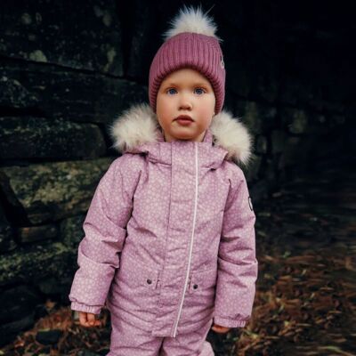 Gullkorn x DMK Marble vinterjakke til barn, Mørk Rosa (122) 122 Gullkorn x DMK Marble vinterjakke til barn, Mørk Rosa (122) 122