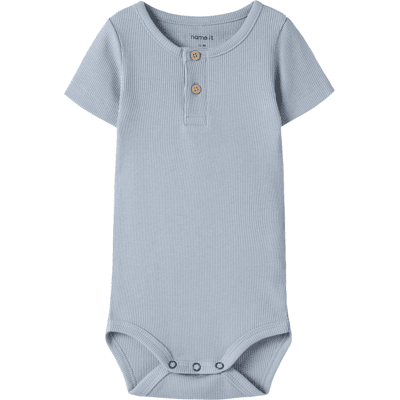 Name It Nbmkab kortermet body, Blue Fog (74) 74 Name It Nbmkab kortermet body, Blue Fog (74) 74