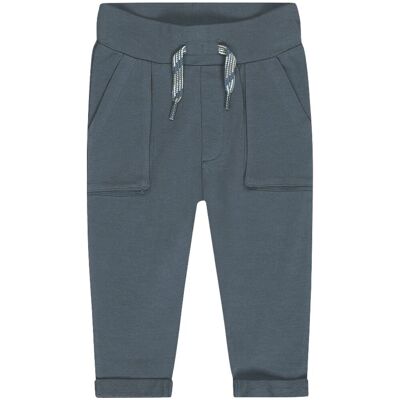 Dirkje joggebukse til baby og småbarn, Steel blue (74) 74 Dirkje joggebukse til baby og småbarn, Steel blue (74) 74