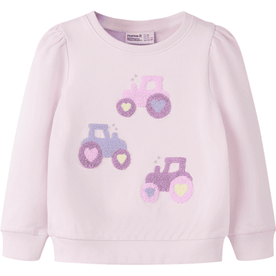 Name It Nmfhiana sweatshirt til småbarn, Cradle Pink (110) 110 Name It Nmfhiana sweatshirt til småbarn, Cradle Pink (110) 110
