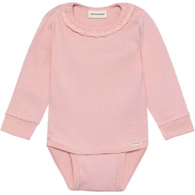 Minymo ribb body, Silver Pink (74) 74 Minymo ribb body, Silver Pink (74) 74
