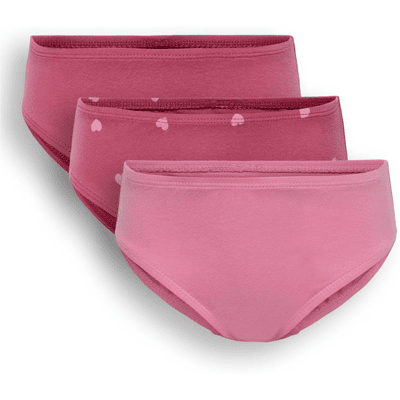 Kids Only Kmglola 3-pack truser til småbarn, Rose Wine (98) 98 Kids Only Kmglola 3-pack truser til småbarn, Rose Wine (98) 98