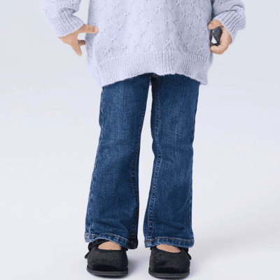 Name It Nmfpolly bootcut jeans til småbarn, Dark Blue Denim (98) 98 Name It Nmfpolly bootcut jeans til småbarn, Dark Blue Denim (98) 98