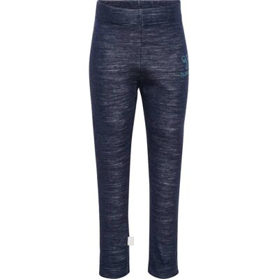 Hummel Wolly ulleggings til barn, black iris (74) 74 Hummel Wolly ulleggings til barn, black iris (74) 74