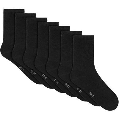Name It 7-pack sokker til baby og barn, Black (22/24) 22/24 Name It 7-pack sokker til baby og barn, Black (22/24) 22/24