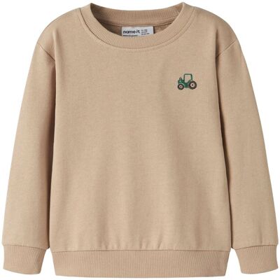 Name It Nmmvallen sweatshirt til småbarn, Sesame (110) 110 Name It Nmmvallen sweatshirt til småbarn, Sesame (110) 110