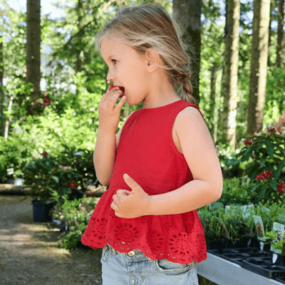 Kids Only Kmgbondi topp til småbarn, Barbados Cherry (116) 116 Kids Only Kmgbondi topp til småbarn, Barbados Cherry (116) 116