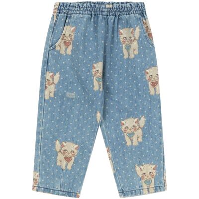 Konges Sløjd Magot denim bukse til barn, Ciao Miao (3 år) 3 år Konges Sløjd Magot denim bukse til barn, Ciao Miao (3 år) 3 år