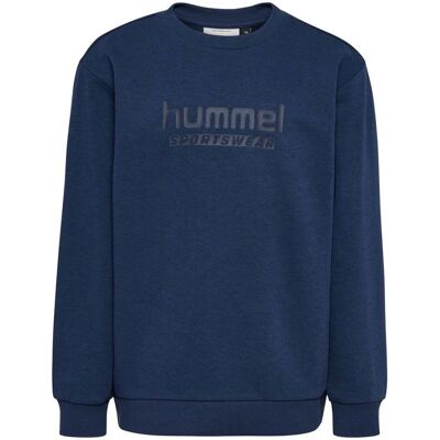Hummel Base sweatshirt til barn, Dress Blue (104) 104 Hummel Base sweatshirt til barn, Dress Blue (104) 104