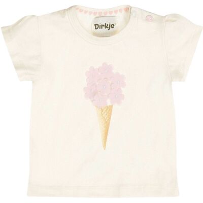 Dirkje t-skjorte til småbarn, Off-white (98) 98 Dirkje t-skjorte til småbarn, Off-white (98) 98