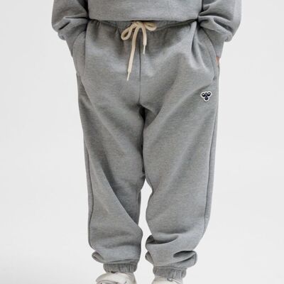 Hummel Loose Bee joggebukse til barn, Grey Melange (116) 116 Hummel Loose Bee joggebukse til barn, Grey Melange (116) 116