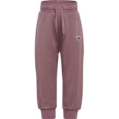 Hummel Hmlmini bukse i ull/bomull, Twilight Mauve (98) 98 Hummel Hmlmini bukse i ull/bomull, Twilight Mauve (98) 98