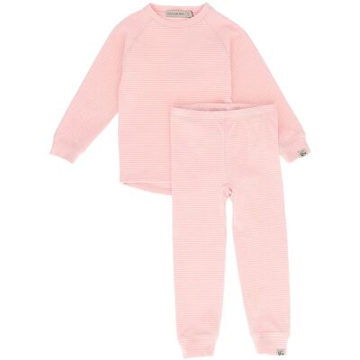 Gullkorn Cactus fleece-sett til barn, Frostrosa (S) (128) 128 Gullkorn Cactus fleece-sett til barn, Frostrosa (S) (128) 128