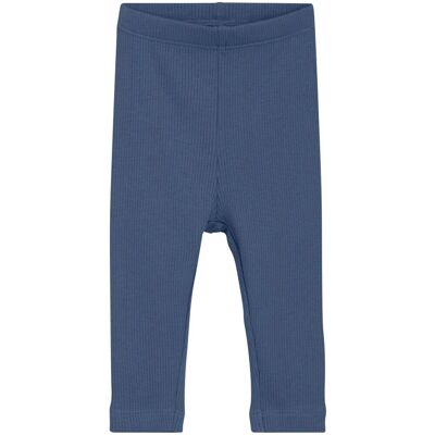 Minymo Rib leggings til baby, China Blue (86) 86 Minymo Rib leggings til baby, China Blue (86) 86