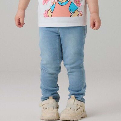 Name It Nmfsalli denim leggings småbarn, Light Blue Denim (110) 110 Name It Nmfsalli denim leggings småbarn, Light Blue Denim (110) 110